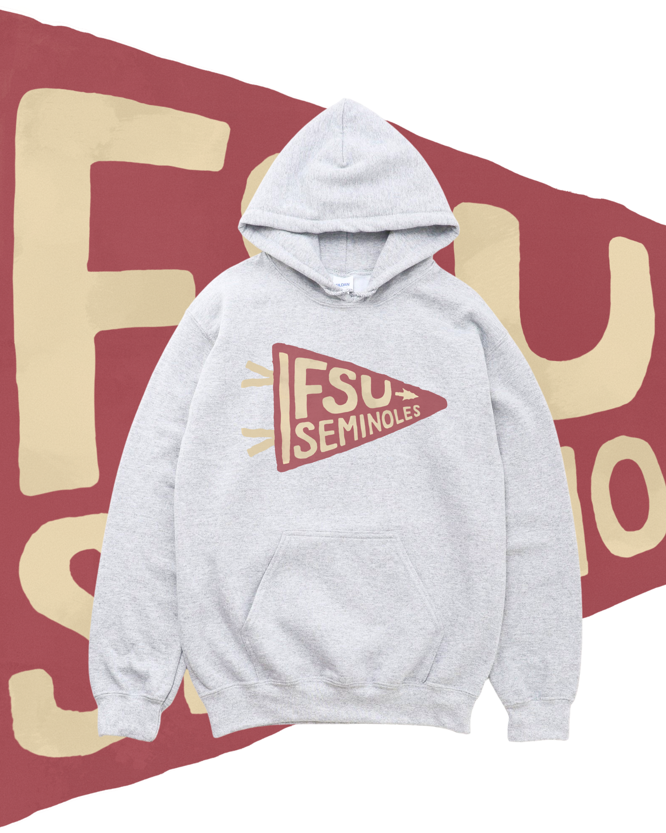 FLORIDA STATE BIG PENNANT HOODIE